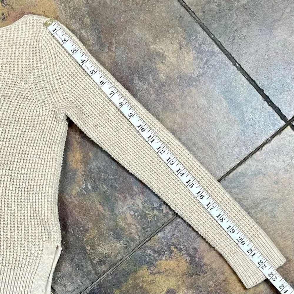 Gap Wide Neck Waffle Sweater XS